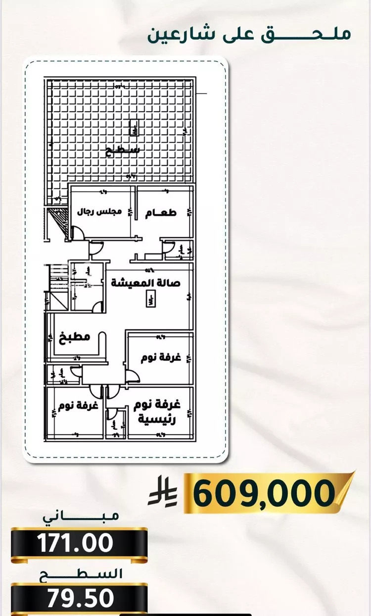 شقة للبيع في شارع الاسود, حي الثغر, مدينة جدة, منطقة مكة المكرمة صورة 4