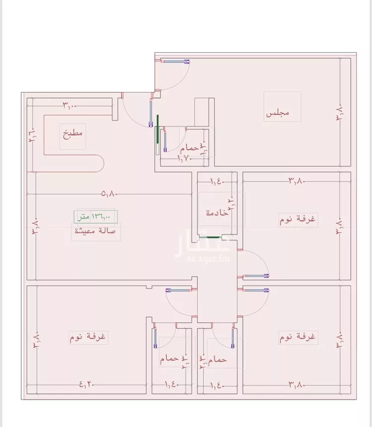شقة للبيع في شارع ابن الوجيزي, حي الواحة, مدينة جدة, منطقة مكة المكرمة