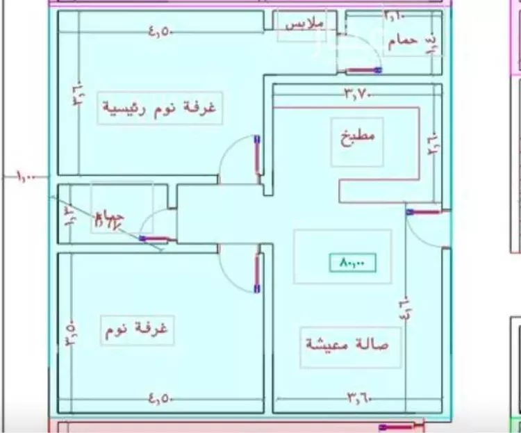 شقة للبيع في شارع قره بن هبيره, حي النزهة, مدينة جدة, منطقة مكة المكرمة