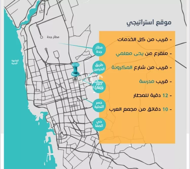 شقة للبيع في شارع مظهر بن رافع, حي الربوة, مدينة جدة, منطقة مكة المكرمة صورة 3