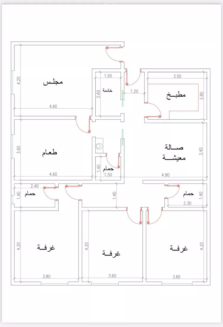 شقة للبيع في شارع محمد بن اسعد العظم, حي النزهة, مدينة جدة, منطقة مكة المكرمة