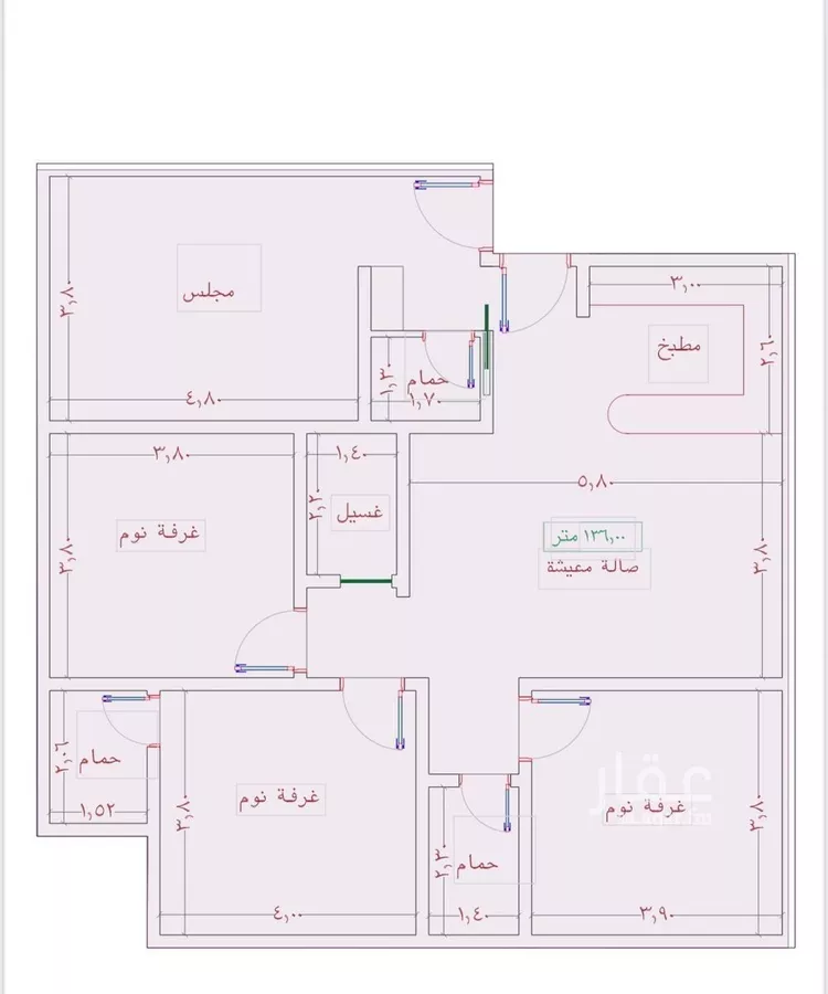 شقة للبيع في حي الواحة, مدينة جدة, منطقة مكة المكرمة