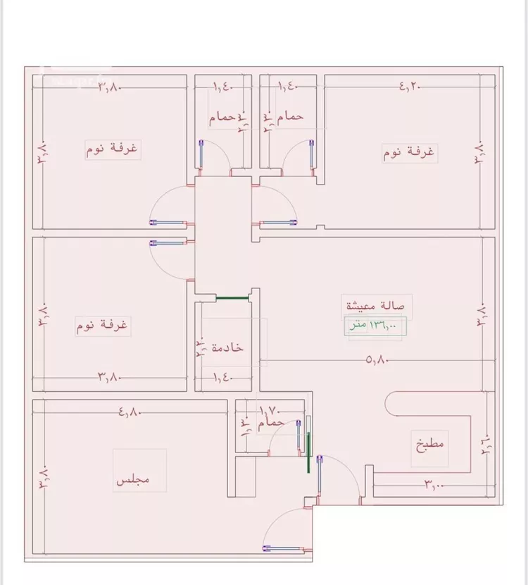 شقة للبيع في شارع السامر, حي الواحة, مدينة جدة, منطقة مكة المكرمة