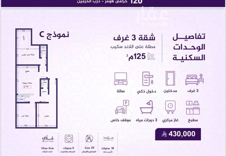 شقة للبيع في شارع احمد بن عيسى الرومي, حي الفيحاء, مدينة جدة, منطقة مكة المكرمة