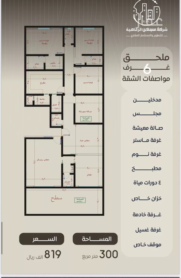 شقة للبيع في شارع ظعفرانه, حي النزهة, مدينة جدة, منطقة مكة المكرمة