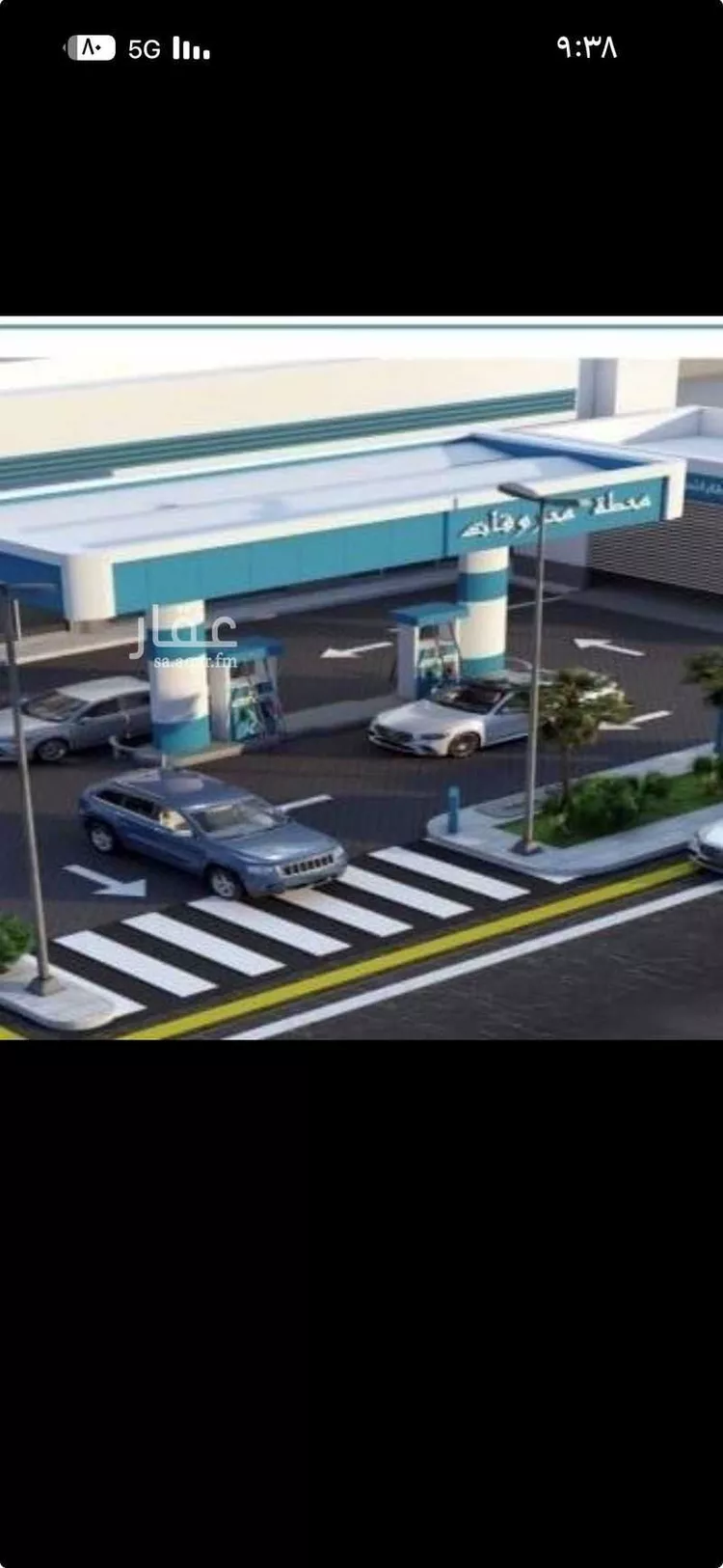 محطة للبيع في شارع الملك فهد ، حي القيروان ، الرياض ، منطقة الرياض