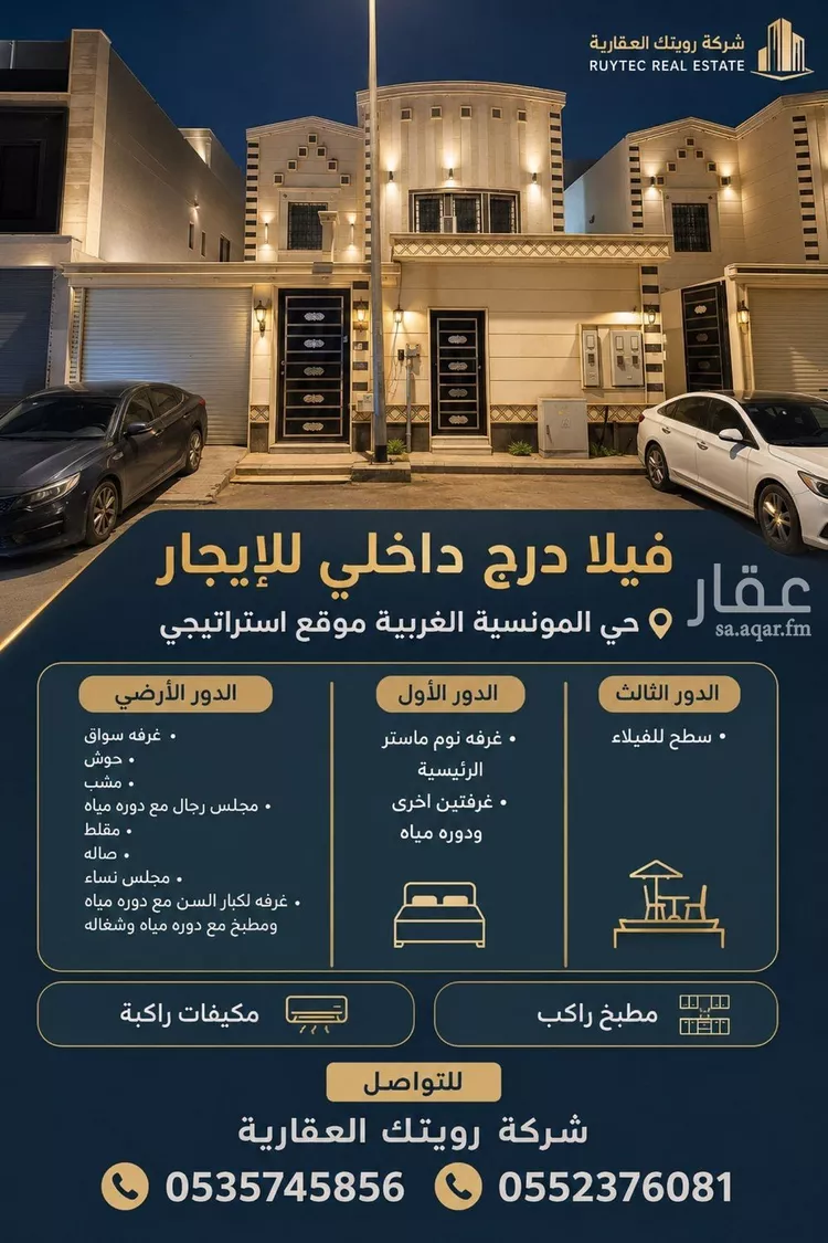 Villa for Rent in Riyadh Al Munsiyah