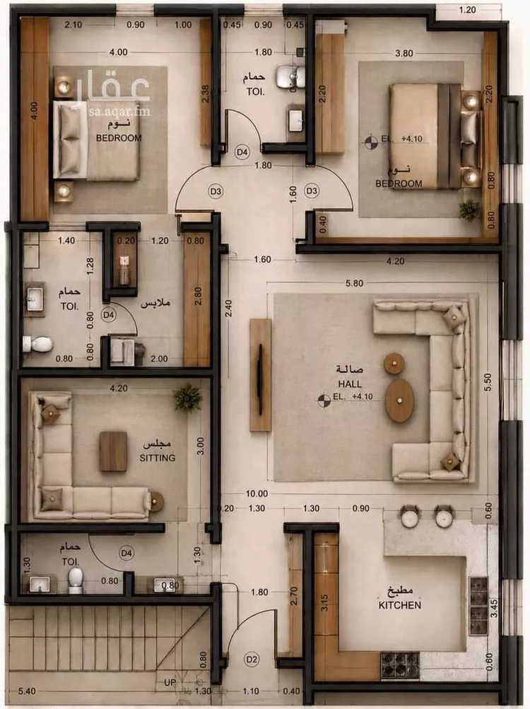 Apartment for Rent in Dammam Ash Shulah صورة 2