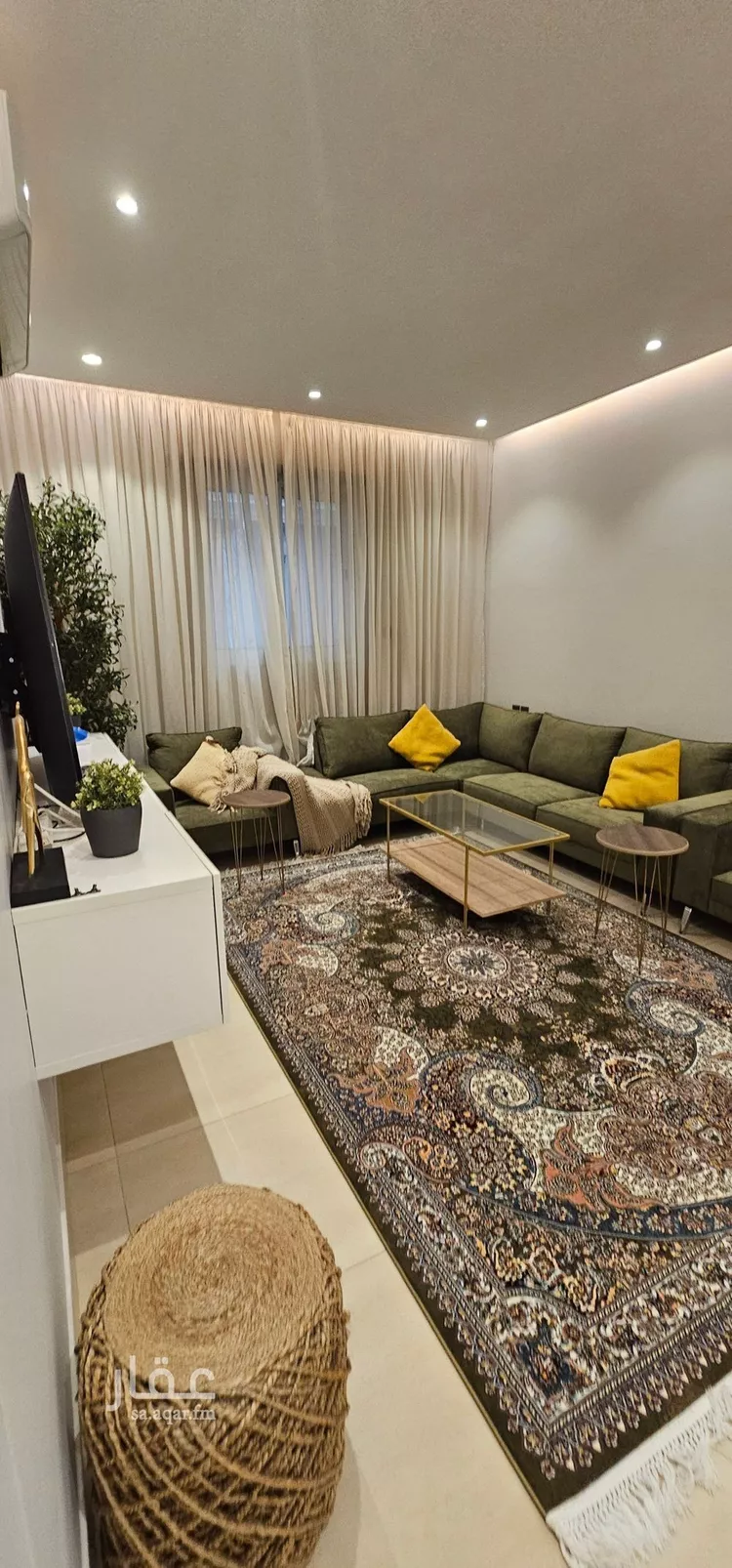 شقة للإيجار في شارع شارع عبداللطيف ال الشيخ, حي الملقا, مدينة الرياض, منطقة الرياض