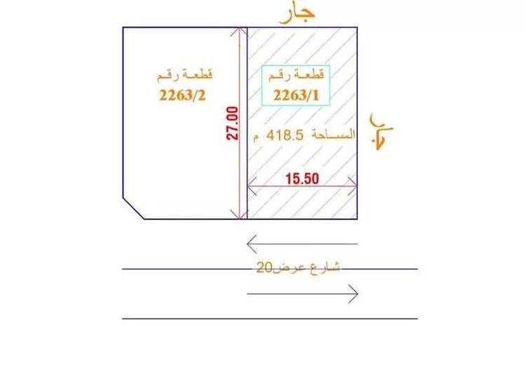 أرض للبيع في شارع البلاد, حي الخالدية, مدينة جدة, منطقة مكة المكرمة صورة 2