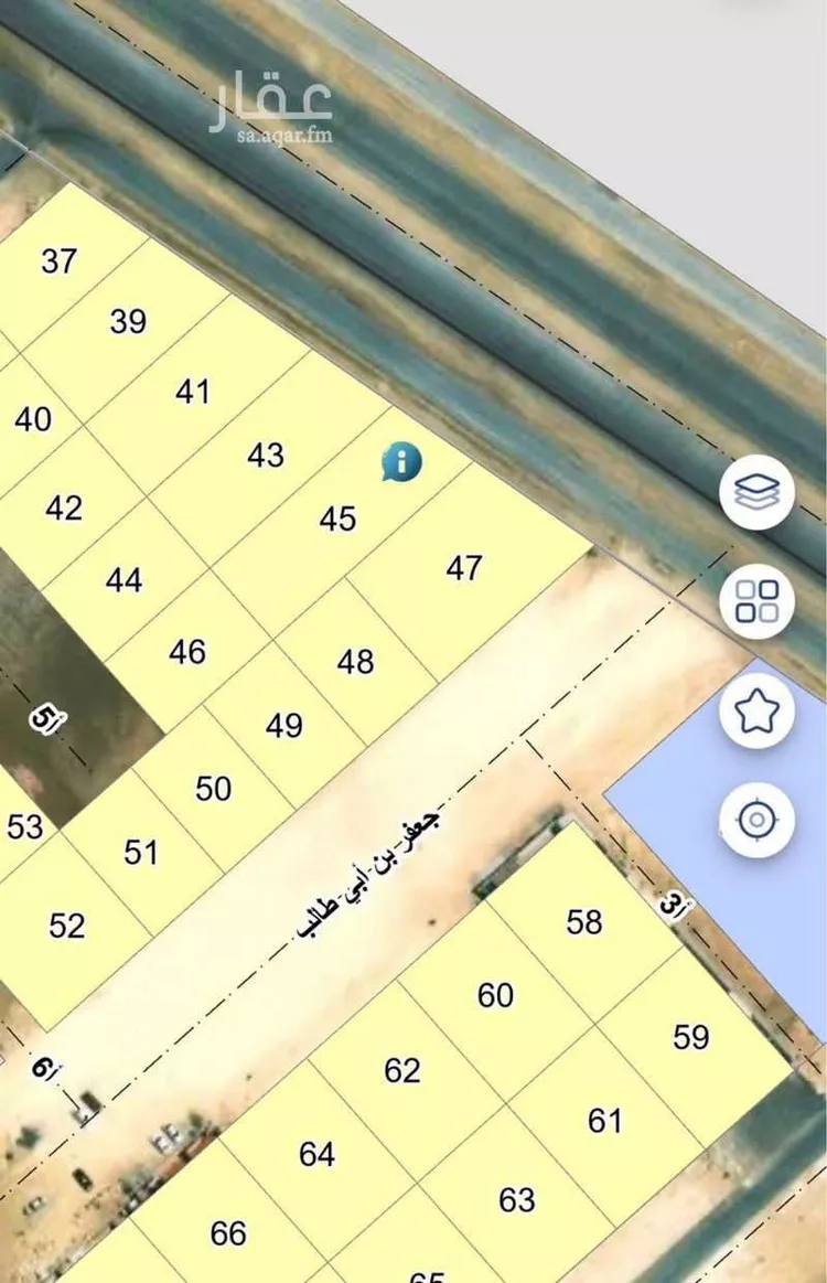 أرض للبيع في شارع اشبيليه 4 الفرعي, حي قرطبة, مدينة الجبيل, المنطقة الشرقية