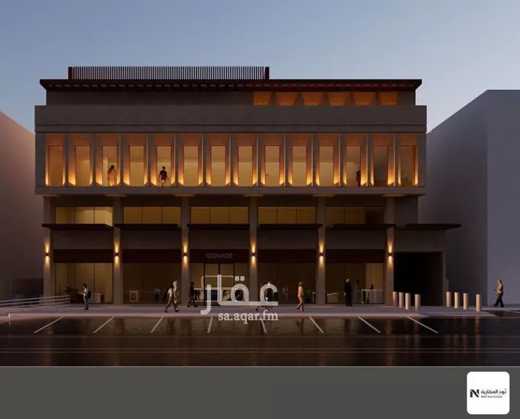 مكتب تجاري للإيجار في شارع الثمامة الفرعي, حي الصحافة, مدينة الرياض, منطقة الرياض