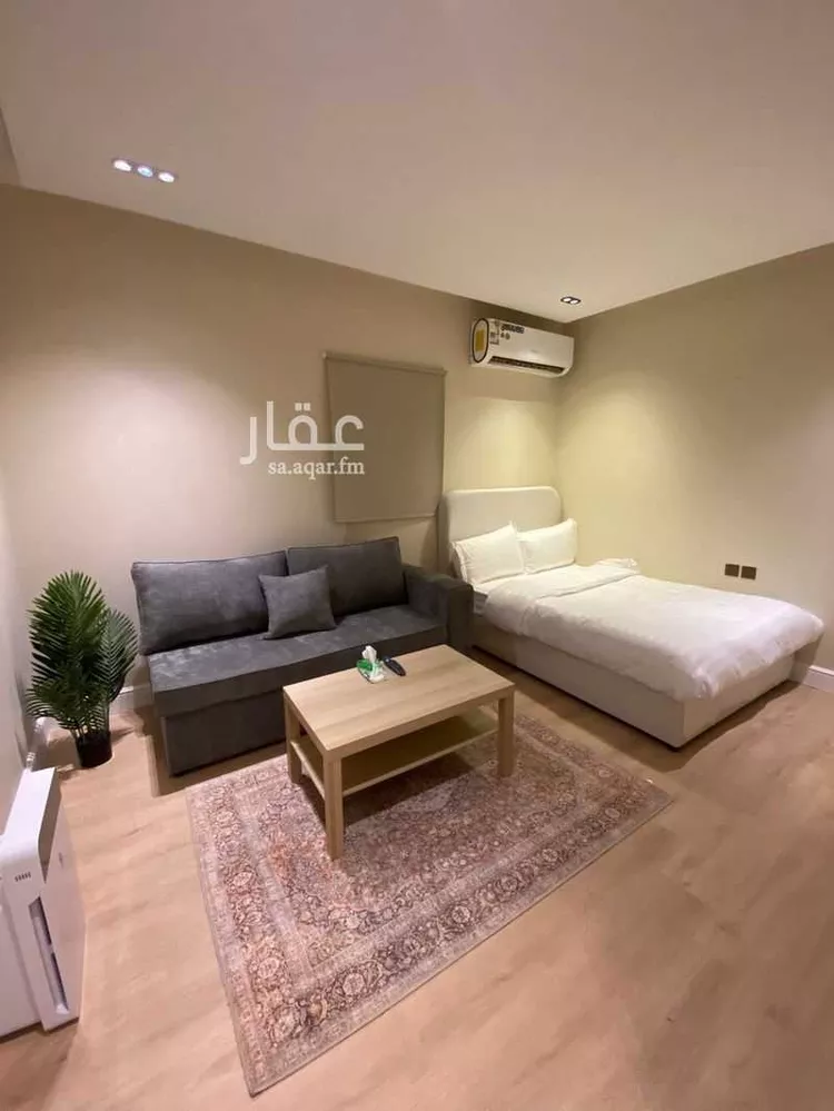 استديو مفروش للحجز في شارع علقمه بن وائل, النرجس, الرياض