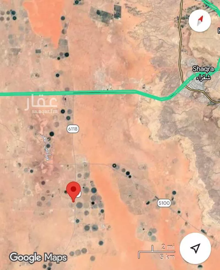 مزرعة للبيع في شارع طريق حويته, حي مزارع طريق حويته, مدينة شقراء, منطقة الرياض صورة 2