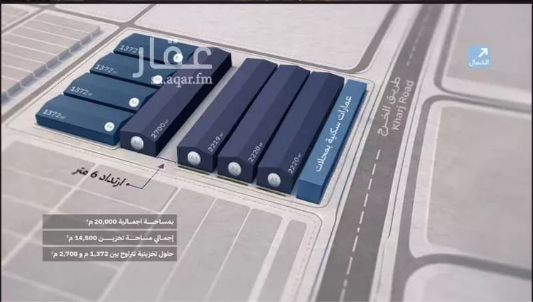 مستودع للإيجار في شارع سعد بن عبيد الاوسي, حي طيبة, مدينة الرياض, منطقة الرياض 7
