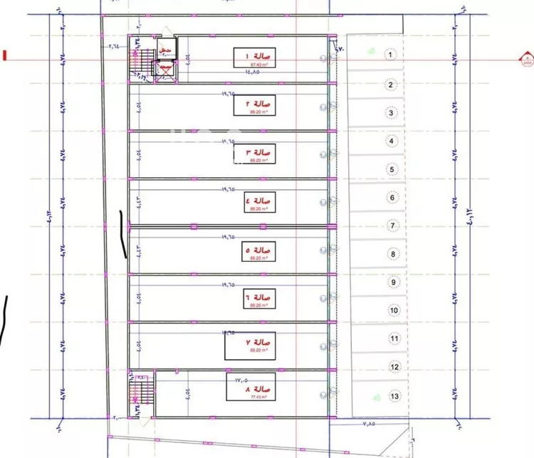محل للإيجار في شارع أبو بكر الصديق, حي النهضة, مدينة بريدة, منطقة القصيم صورة 4