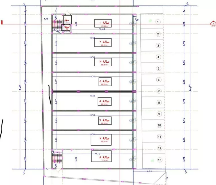 محل للإيجار في شارع أبو بكر الصديق, حي النهضة, مدينة بريدة, منطقة القصيم صورة 5
