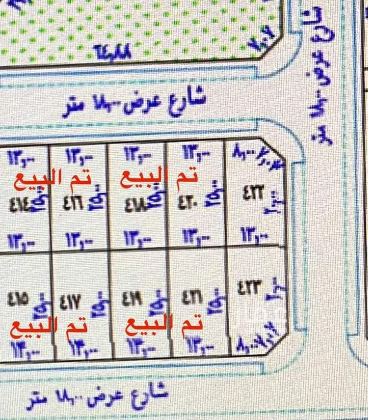 أرض للبيع في حي الباطن, مدينة بريده, منطقة القصيم صورة 4