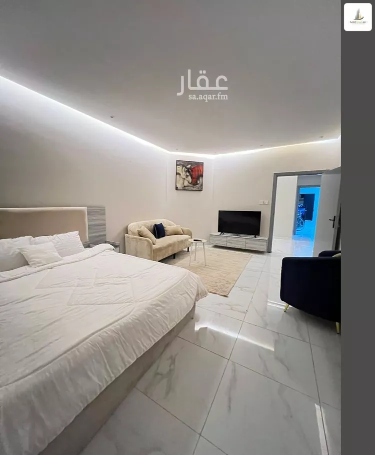 استوديو للإيجار في شارع الشيخ عبدالله بن عبدان, حي الروضة, مدينة الرياض, منطقة الرياض 7