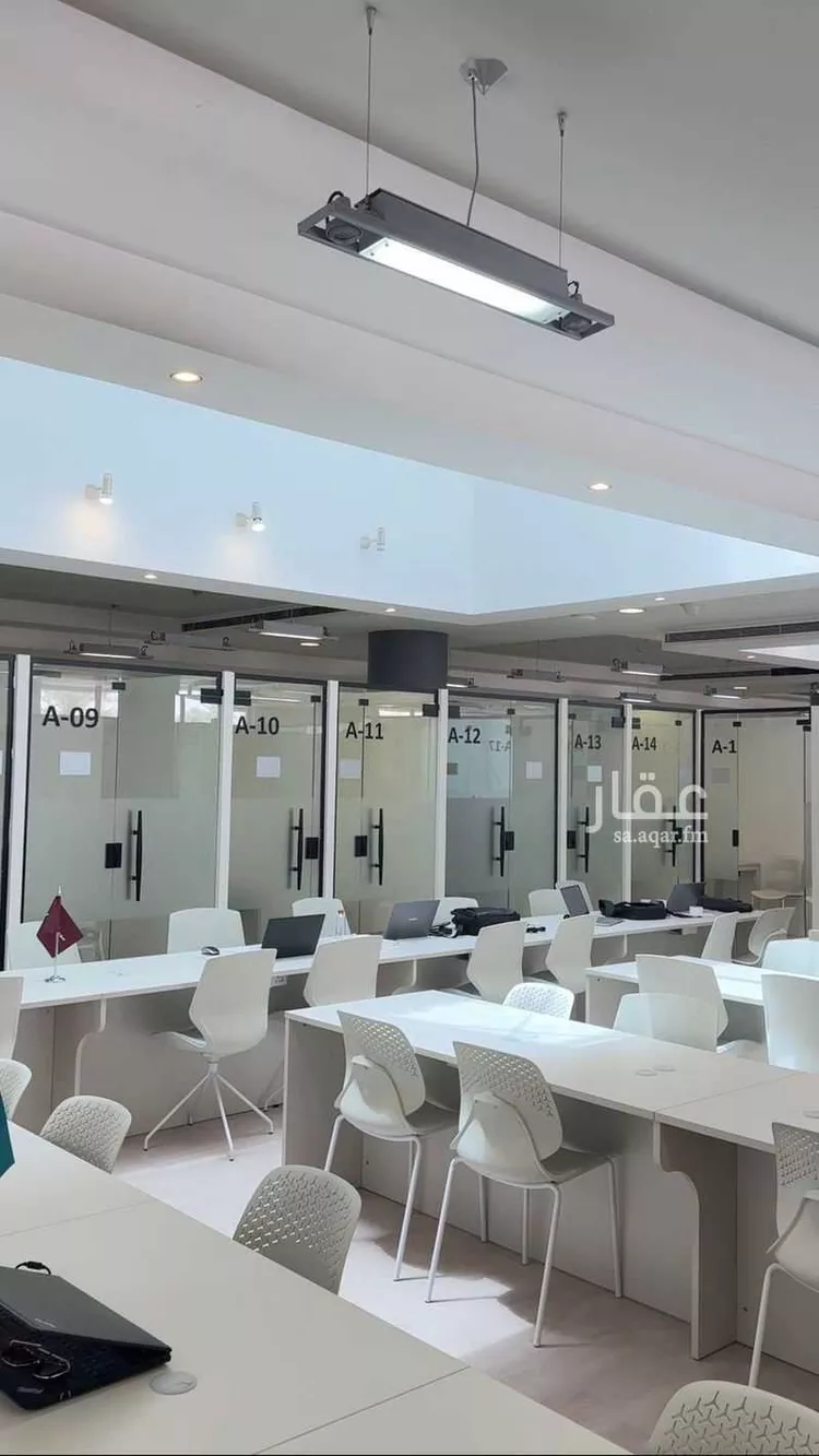 مكتب تجاري للإيجار في شارع خريص الفرعي, حي الروضة, مدينة الرياض, منطقة الرياض 9