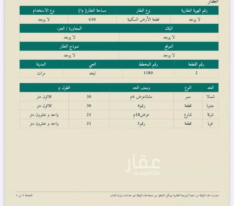 أرض للبيع في حي الدانة, مدينة لبخه, منطقة الرياض صورة 2