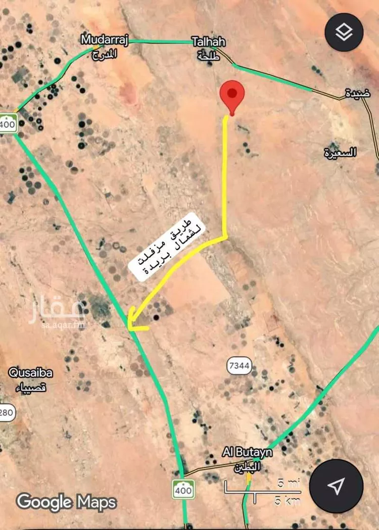 أرض للبيع في حي طراق ضيده الغربى, مدينة طراق ضيده الغربى, منطقة القصيم