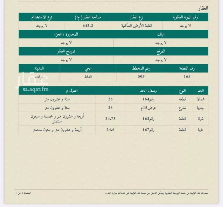 أرض للبيع في حي الدانة, مدينة لبخه, منطقة الرياض