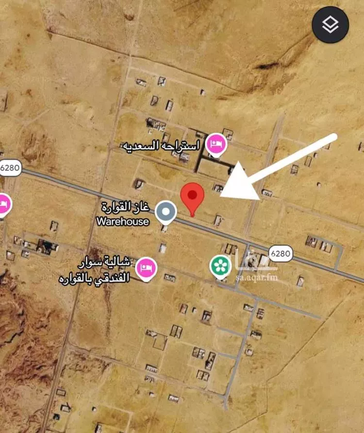 أرض للبيع في شارع طريق الملك عبدالعزيز, حي الروضة, مدينة القوارة, منطقة القصيم