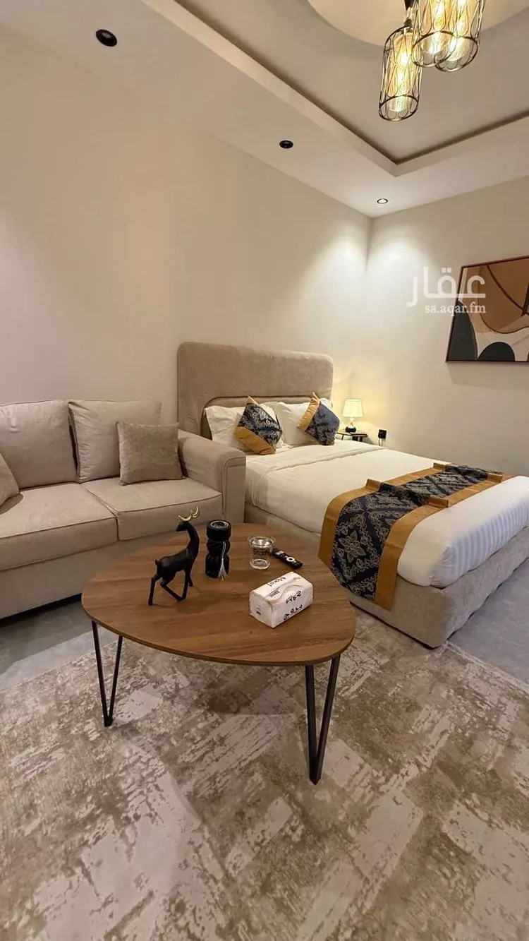 استديو مفروش للحجز في شارع الدهناء ، حي الملقا ، الرياض ، منطقة الرياض صورة 3