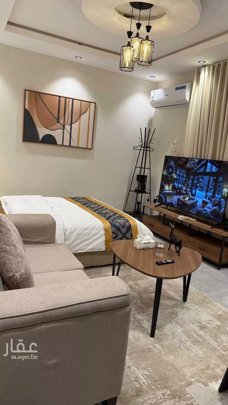 استديو مفروش للحجز في شارع الدهناء ، حي الملقا ، الرياض ، منطقة الرياض صورة 2
