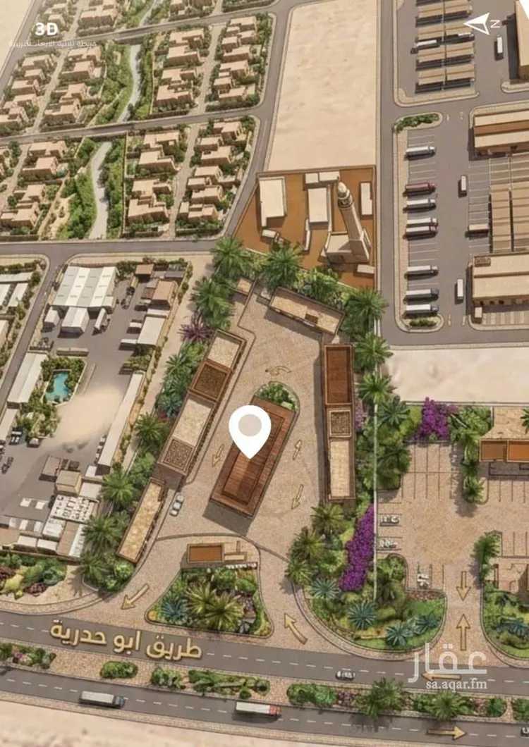 مستودع للإيجار في شارع طريق ابو حدرية, حي الوسام, مدينة الظهران, المنطقة الشرقية صورة 2