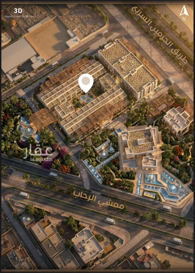 مجمع للإيجار في شارع ابن دراج الاندلسي, حي الرحاب, مدينة جدة, منطقة مكة المكرمة صورة 3