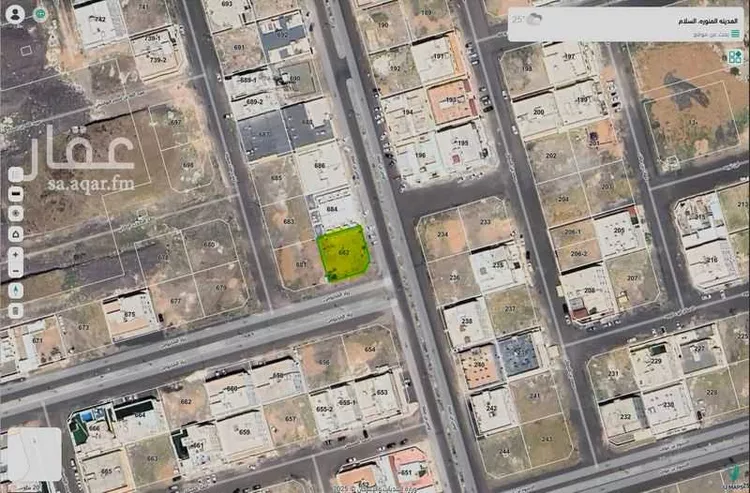 أرض للبيع في شارع اوس ابن معاذ, حي السلام, مدينة المدينة المنورة, منطقة المدينة المنورة صورة 3