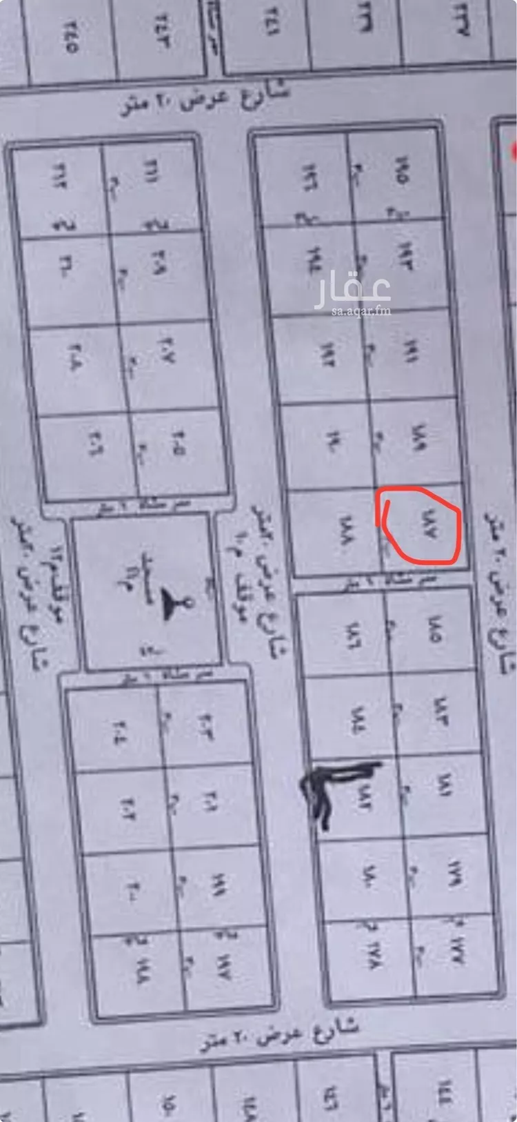 أرض للبيع في شارع ملهم, حي ملهم, مدينة ملهم, منطقة الرياض صورة 3