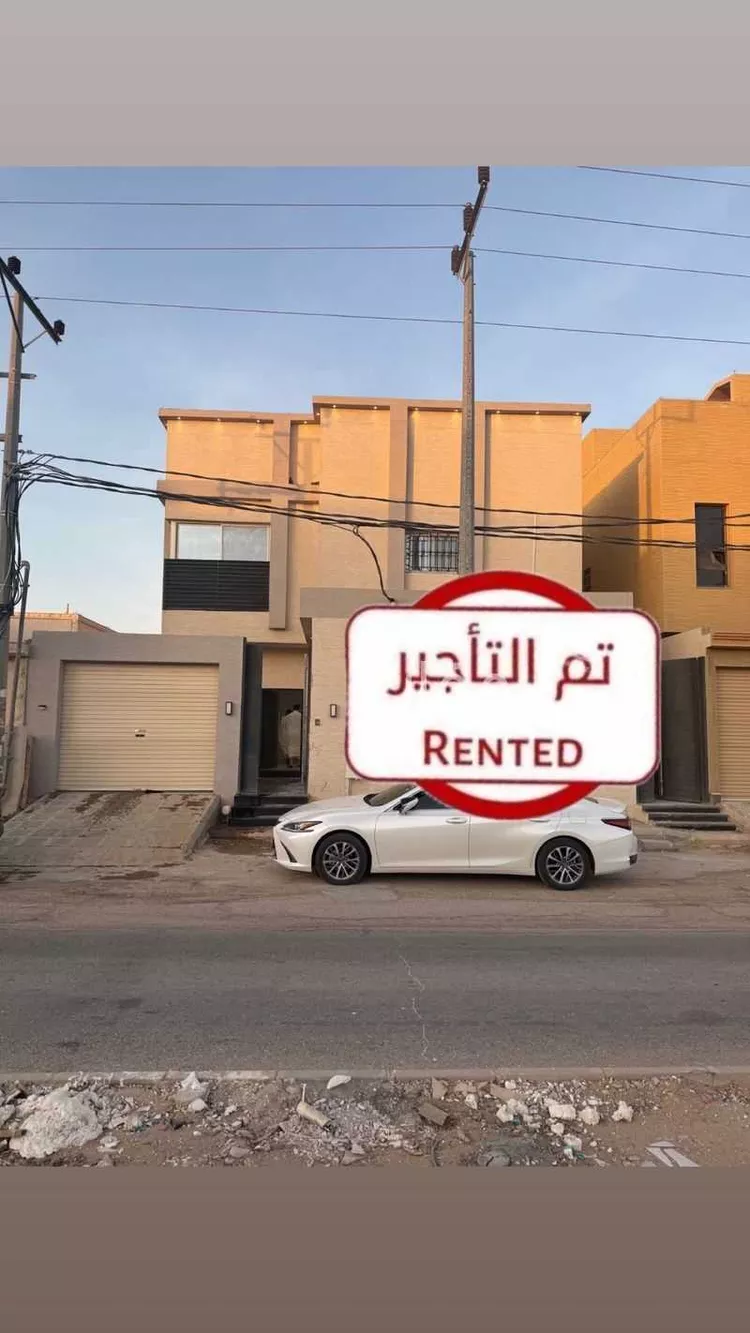 فيلا للإيجار في شارع الزبير ابن العوام ابن خويلد ابن اسد, حي ملهم, مدينة ملهم, منطقة الرياض