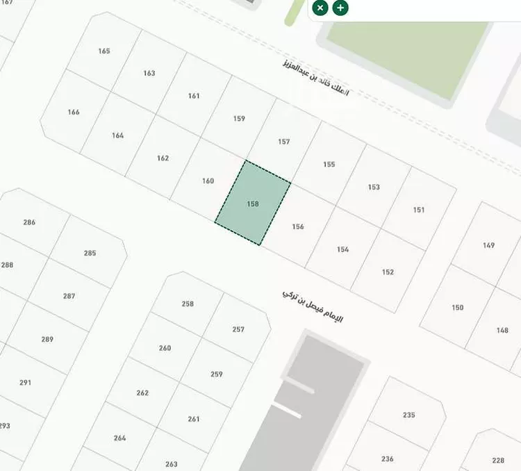 أرض للبيع في شارع الامام فيصل بن تركي, حي النهضة, مدينة حوطه سدير, منطقة الرياض