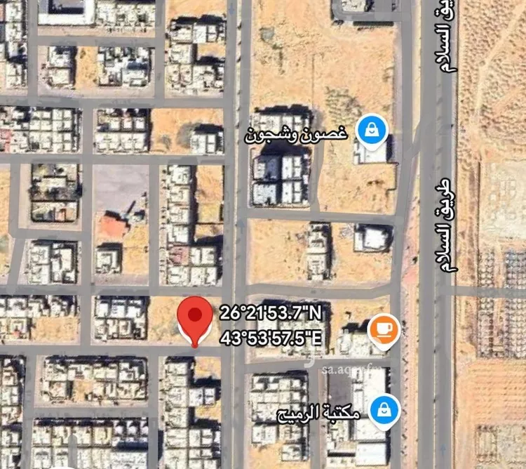 أرض للبيع في شارع ابي النجم الراجز, حي النخيل, مدينة بريدة, منطقة القصيم