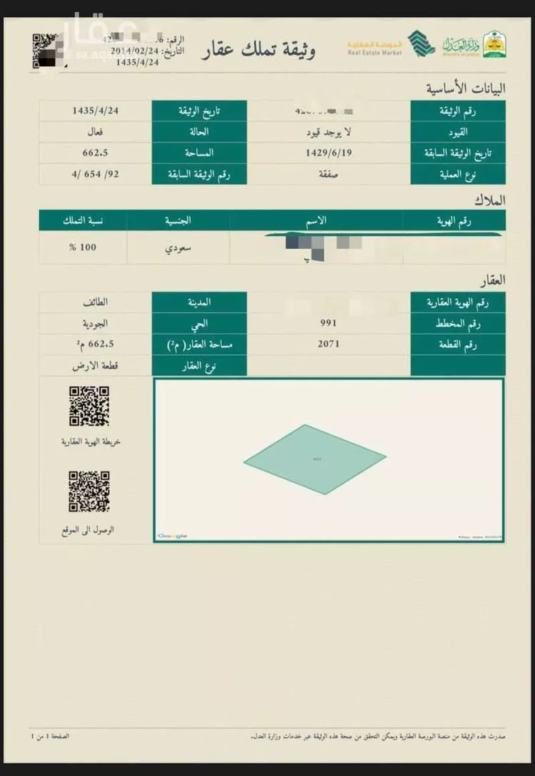 أرض للبيع في شارع 00000, حي بدر, مدينة امارة منطقة مكة المكرمة - الطائف, منطقة مكة المكرمة صورة 3