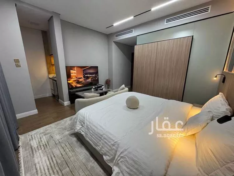 استديو مفروش للحجز في شارع الامير محمد ابن سعد ابن عبدالعزيز ، حي العقيق ، الرياض ، منطقة الرياض صورة 2