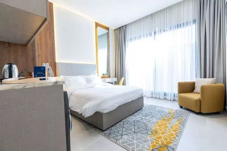 شقة مفروشة للحجز في شارع زينب بنت جحش ، حي الروضة ، الرياض ، منطقة الرياض