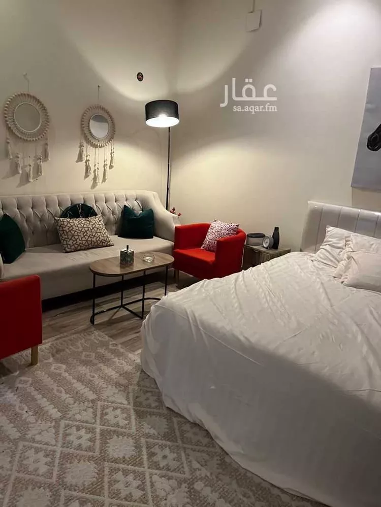 استديو مفروش للحجز في حي ، شارع ابي جعفر المنصور ، حي اليرموك ، الرياض ، منطقة الرياض