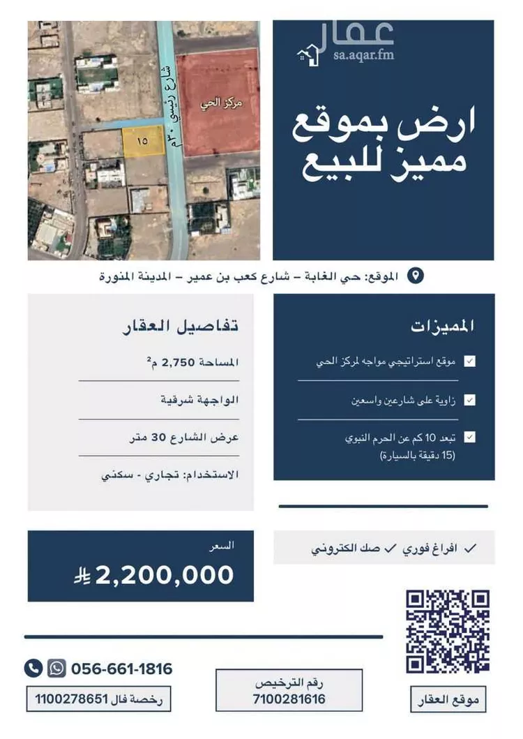 Land for Sale in Medina Al Ghabah