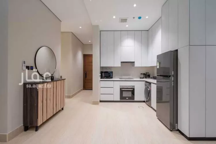 شقة مفروشة للحجز في شارع عبادة بن الصامت ، حي الروضة ، الرياض ، منطقة الرياض صورة 3