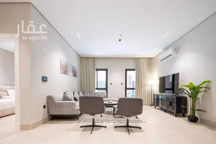 شقة مفروشة للحجز في شارع عبادة بن الصامت ، حي الروضة ، الرياض ، منطقة الرياض