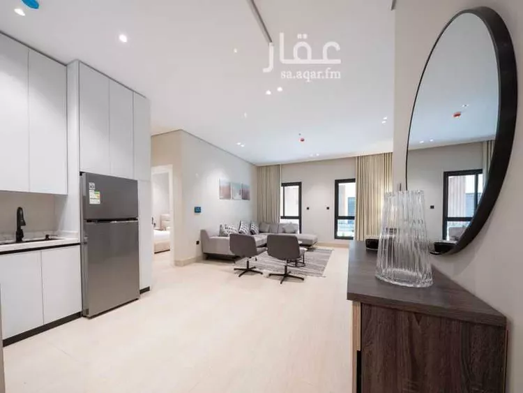 شقة مفروشة للحجز في شارع عبادة بن الصامت ، حي الروضة ، الرياض ، منطقة الرياض صورة 2