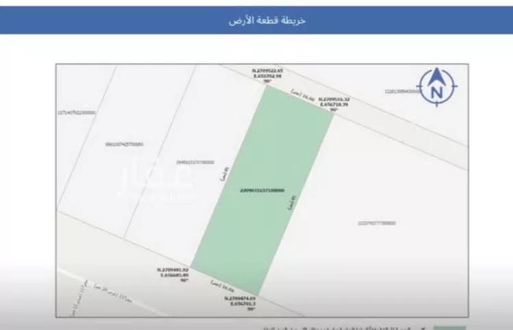 أرض للبيع في شارع ضاحية نمار , حي ضاحية نمار, مدينة الرياض, منطقة الرياض صورة 2