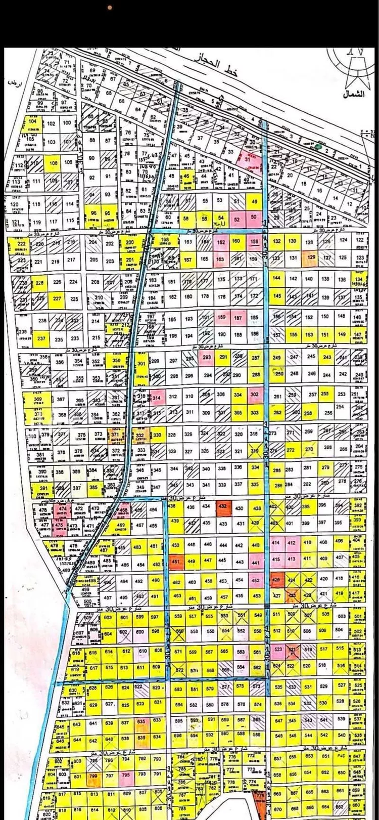 أرض للبيع في حي الجله القديم, مدينة الجلة, منطقة الرياض صورة 2