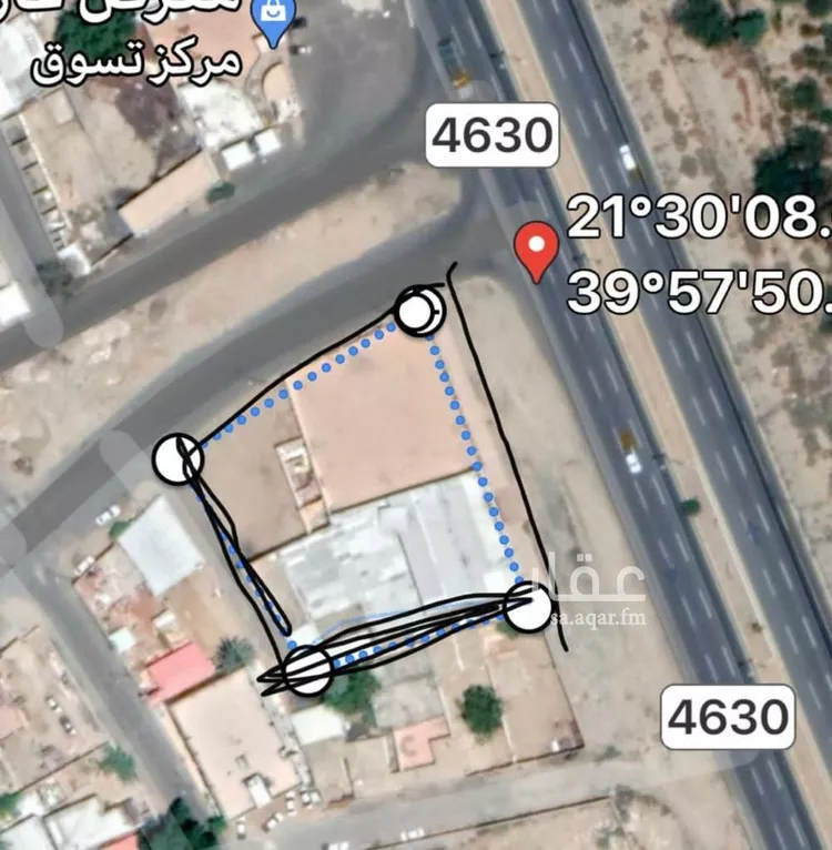 أرض للبيع في شارع طريق الجعرانة, حي اليمامة, مدينة مكة المكرمة, منطقة مكة المكرمة