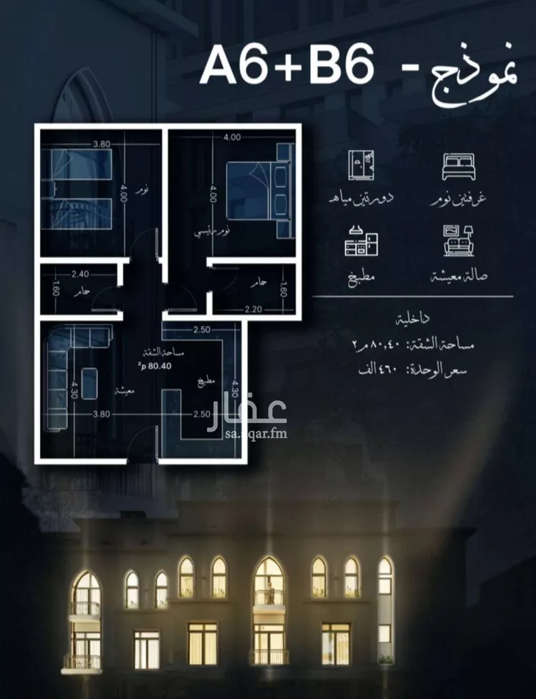 شقة للبيع في شارع احمد الغزاوى, حي الحمراء, مدينة جدة, منطقة مكة المكرمة