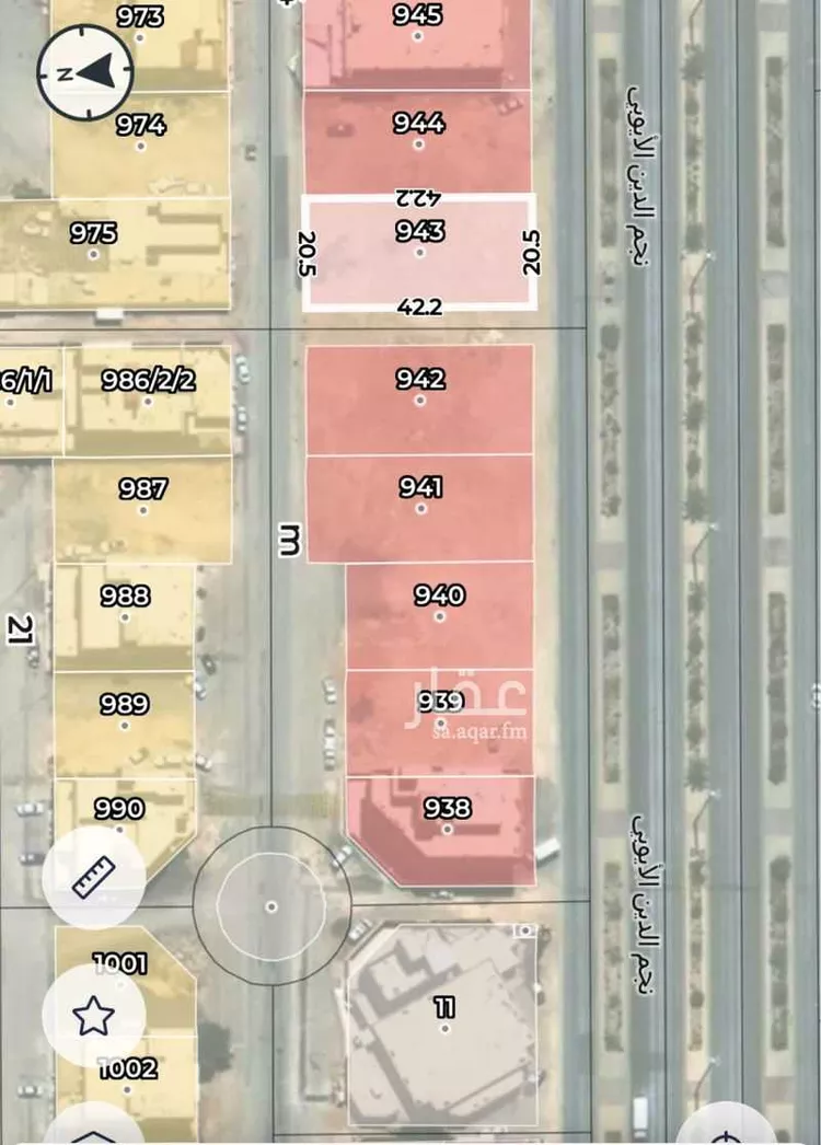 أرض للبيع في شارع نجم الدين الايوبي, حي طويق, مدينة الرياض, منطقة الرياض صورة 4